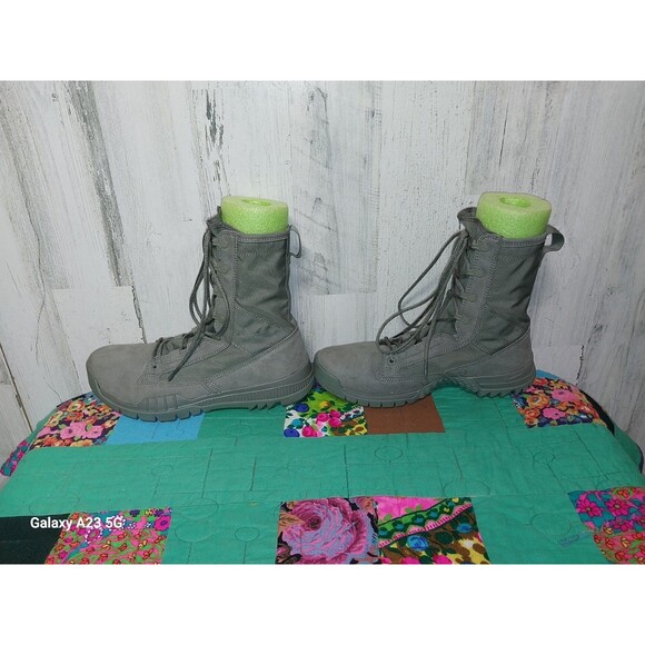 Nike SFB Field Boots Size 9 Men's Sage Green 8" Suede Combat Tactical 631371-222 - Picture 7 of 8
